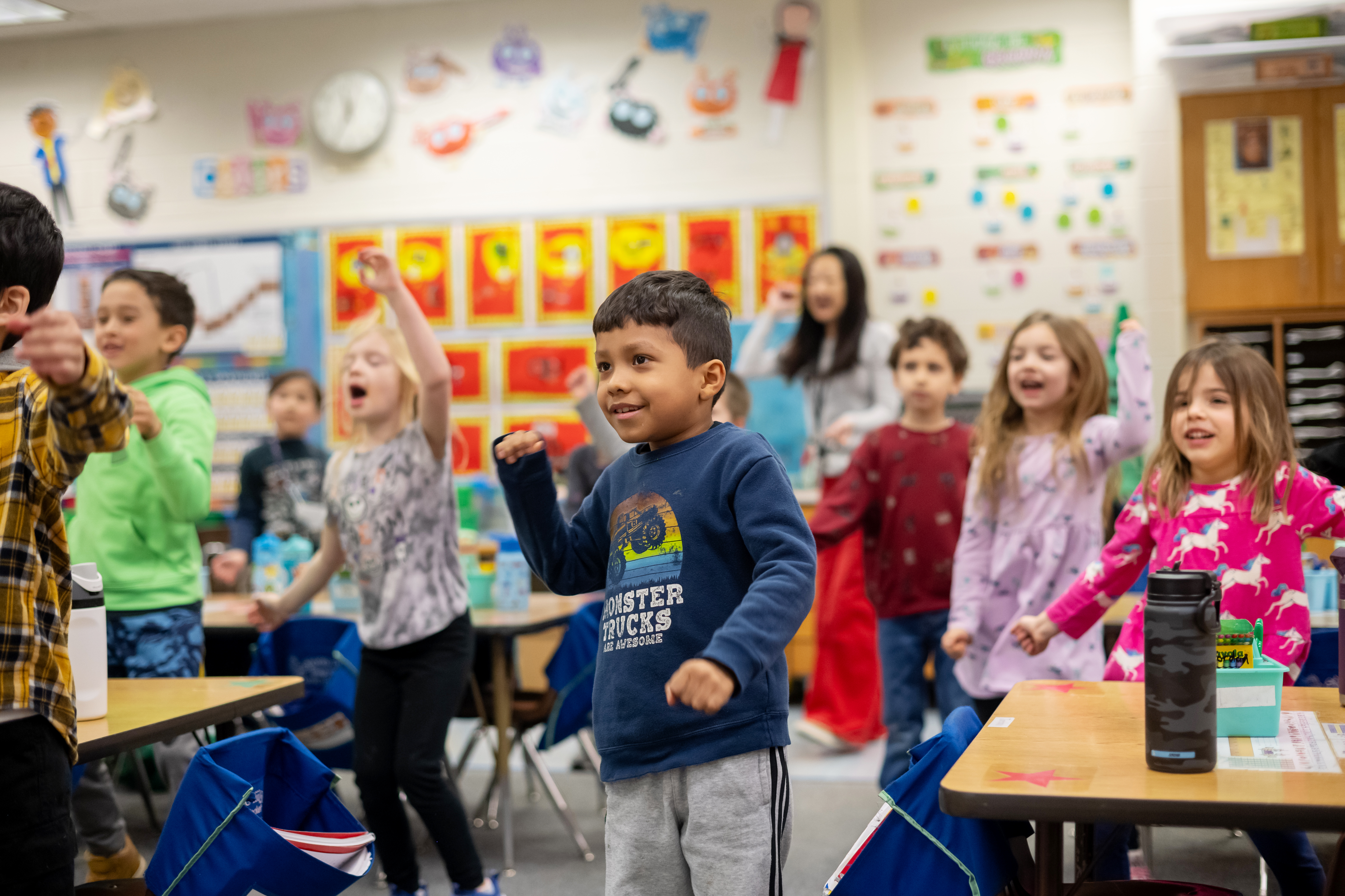 dancing in the classroom